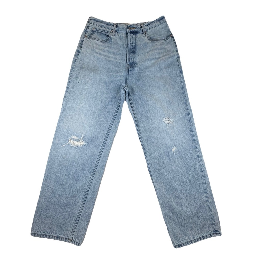 Everlane The 90s Way-high Jeans Organic Cotton Women's Size 30R Botton Fly